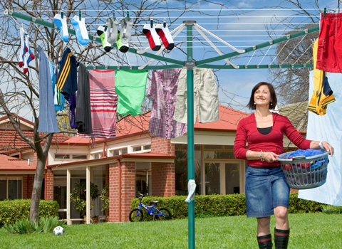 Rotary-Hoist-Clothesline